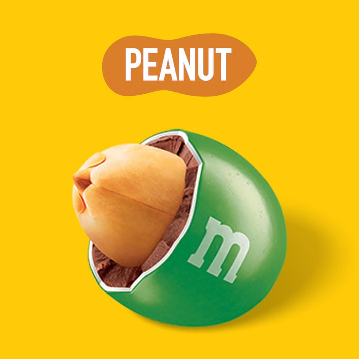 M&M'S | Peanut | Schokolinsen Mit Erdnusskern | Schokolade Geschenk | Eine Packung (1 X 150G)