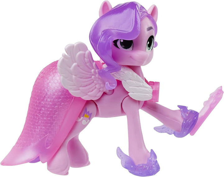 My Little Pony F2031, a New Generation Royal Gala Collection, jucării pentru copii, 9 figurine ponei, 13 accesorii, poster