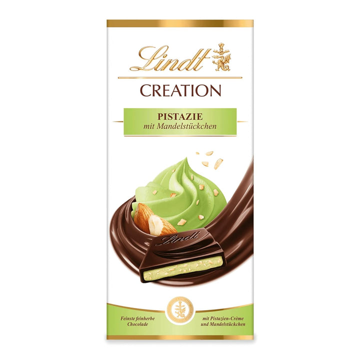 Lindt Schokolade Creation Haselnuss De Luxe Feinherb | 150 G Tafel | Knusprige Haselnuss-Stückchen in Cremiger Füllung Umhüllt Von Feinherber Schokolade | Schokoladentafel | Schokoladengeschenk