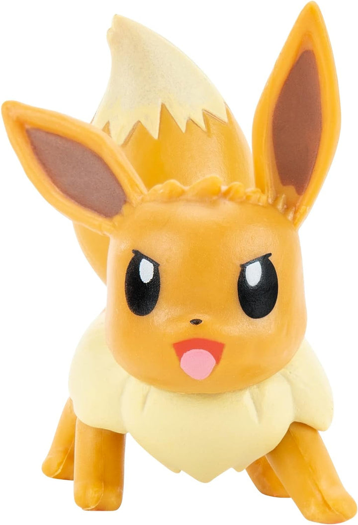 Pokemon Figura Set 8 Pack - 5-11 Cm Figura - Garchomp, Pikachu, Eevee, Lucario, Riolu, Munchlax, Glaceon & Leafeon - New 2023 - Official Toy