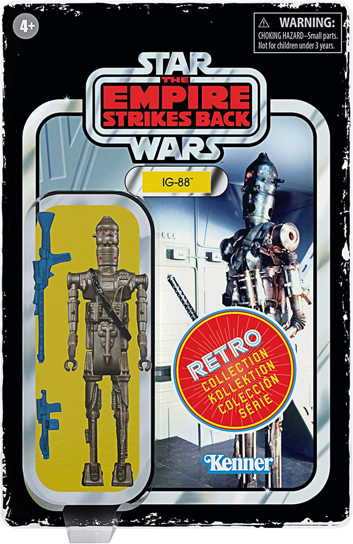 Star Wars Retro Collection Special Bounty Hunter Double Pack Dengar & IG-88, figuri mari de 9,5 cm pentru Star Wars: The Empire Strikes Back
