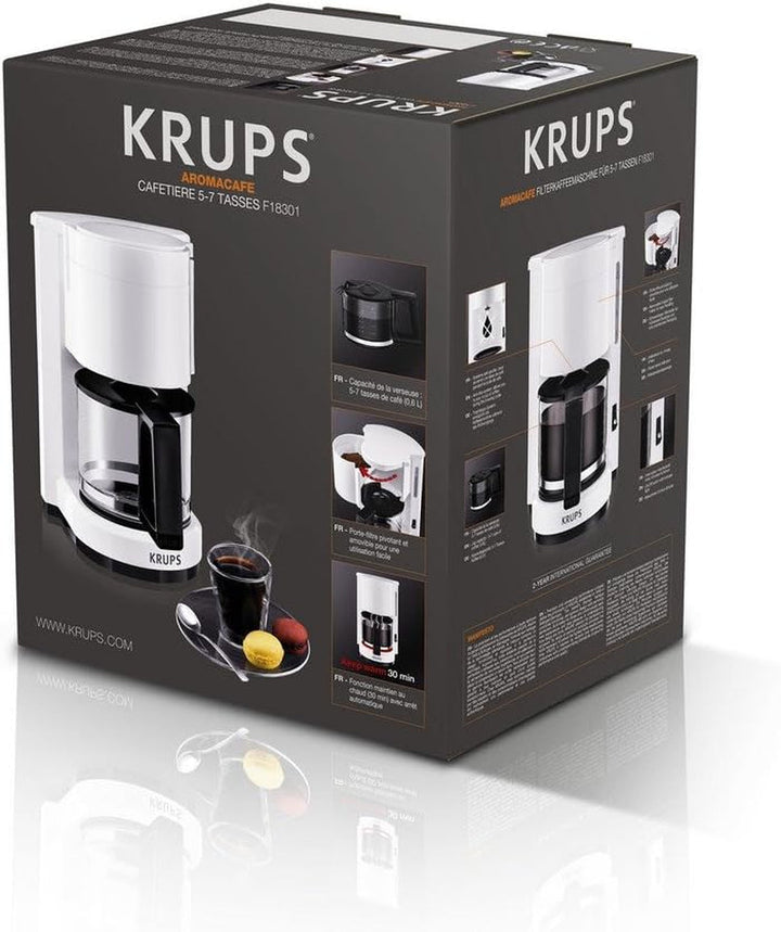 Krups F1830110, plastic, alb