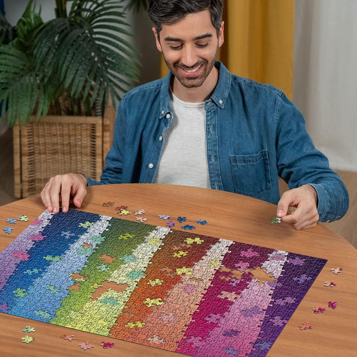 Ravensburger puzzle jigsaw pentru adulți 1000 piese - Culori pe culori