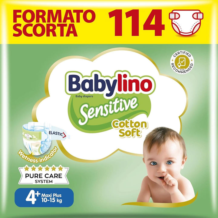 Babylino Sensitive, Scutece delicate pentru copii, diverse marimi