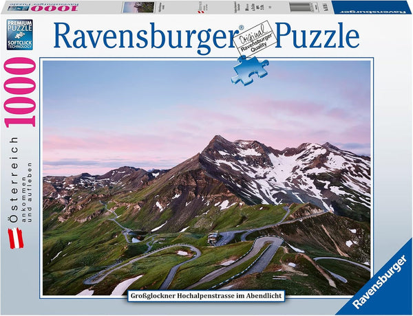 Ravensburger Puzzle 88195 88195-Großglockner Hochalpenstraße-1000 piese puzzle jigsaw pentru adulți și copii cu vârsta de 14 ani și peste