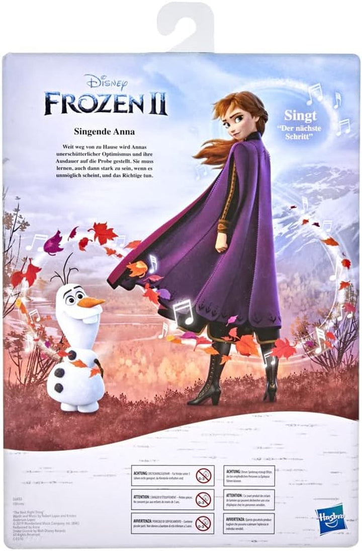 Hasbro Ice Queen Singing Anna păpușă cu muzică în rochie violet la Disney's The Ice Queen 2, jucărie pentru copii de la 3 ani 57237830 Multicolor