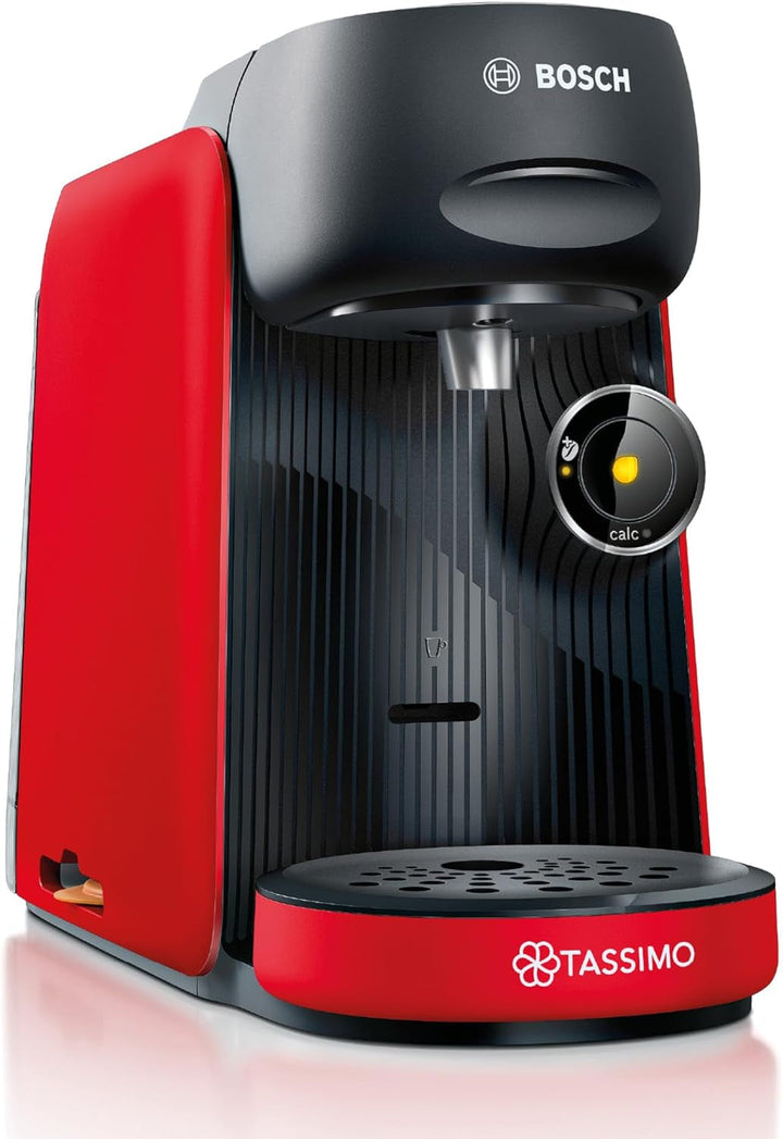 Bosch Tassimo Finesse Friendly mașină de capsule TAS162E, 70 de băuturi, cafea mai intensă la apăsarea unui buton, deconectare automată, durabilă, perfect dozată, 1400 W, negru / negru