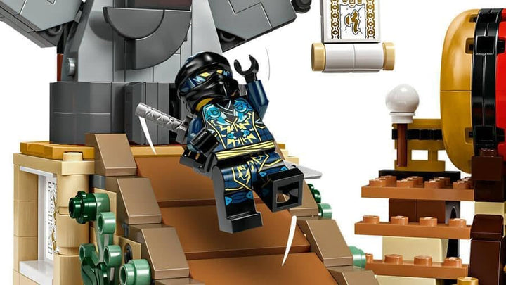 Jucărie LEGO NINJAGO Tournament Arena Adventure pentru copii, set de joacă Ninja cu 6 minifigurine, set de construcție de colecție, cadou de ziua de naștere pentru băieți și fete de la 7 ani 71818