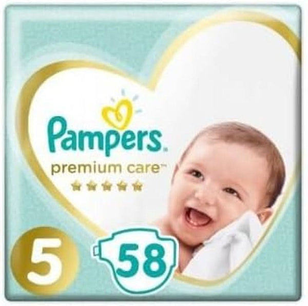 Pampers scutece mărimea 5 (11-16Kg), 58 bucăți