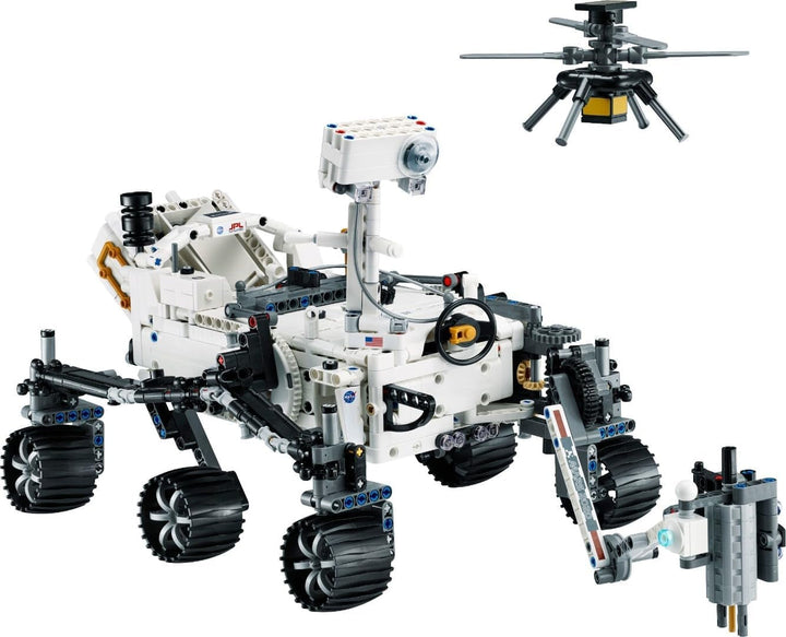 Set de jucării spațiale LEGO 42158 Technic NASA Mars Rover Perserverance cu aplicație Ar, jucărie științifică de construit pentru fete și băieți de la 10 ani în sus