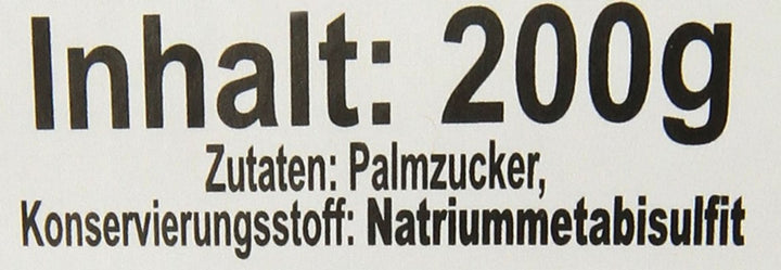 Palmzucker, Scheiben (1 X 200 G)