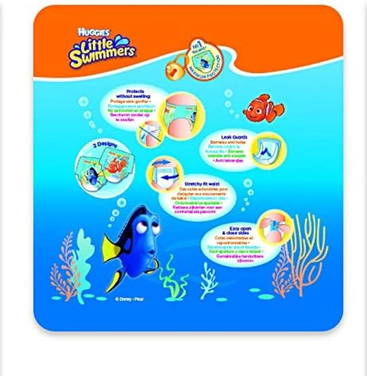 Huggies Little Swimmers Größe 5-6, 19 Stück Big Pack