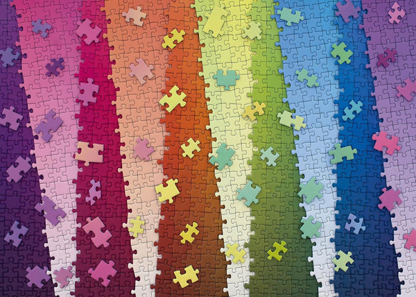 Ravensburger puzzle jigsaw pentru adulți 1000 piese - Culori pe culori