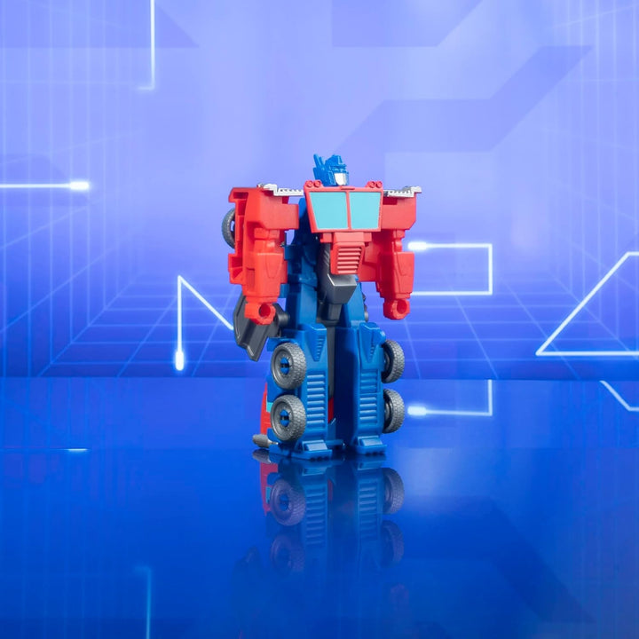 Jucărie Transformers Earthspark 1-Step Flip Changer Optimus Prime, figurină (10 cm), jucărie robot, vârsta 6+
