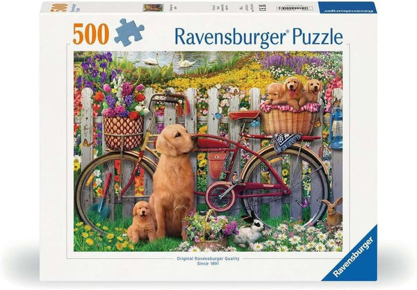 Ravensburger Puzzle 12000209 - Ausflug Ins Grüne - puzzle jigsaw de 500 de piese pentru adulți și copii de peste 12 ani,