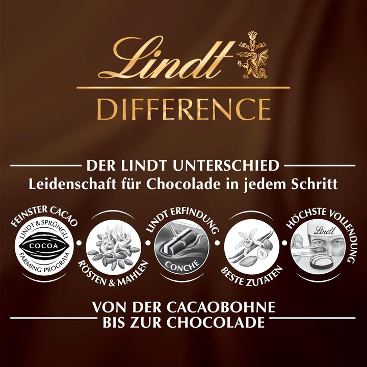 Lindt NUXOR Beutel Feinherb XXL | 700G Beutel | Cremige Gianduja Schokolade (Vollmilch Und Feinherb) Mit Ganzen, Gerösteten Haselnüssen | Pralinen Geschenk | Schokoladengeschenk