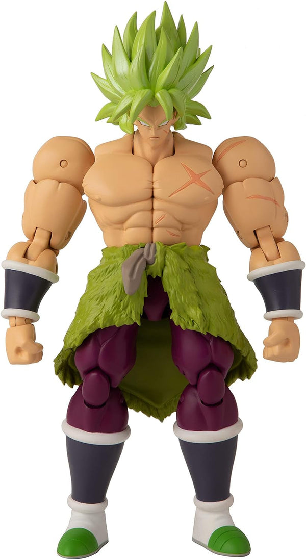 BANDAI - Dragon Ball Super - Figurine Dragon Stars 17 Cm - Super Saiyan Broly - Figura articulată Broly - Licența oficială Dragon Ball - Jucărie pentru copii 4+ ani - 36190J