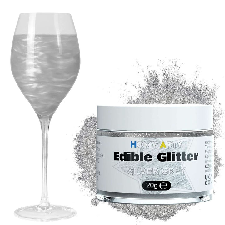 Glitter comestibil pentru bauturi, 4 grame