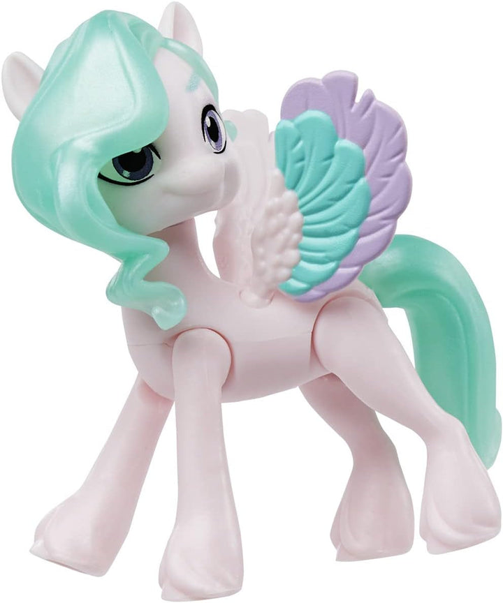 My Little Pony F2031, a New Generation Royal Gala Collection, jucării pentru copii, 9 figurine ponei, 13 accesorii, poster