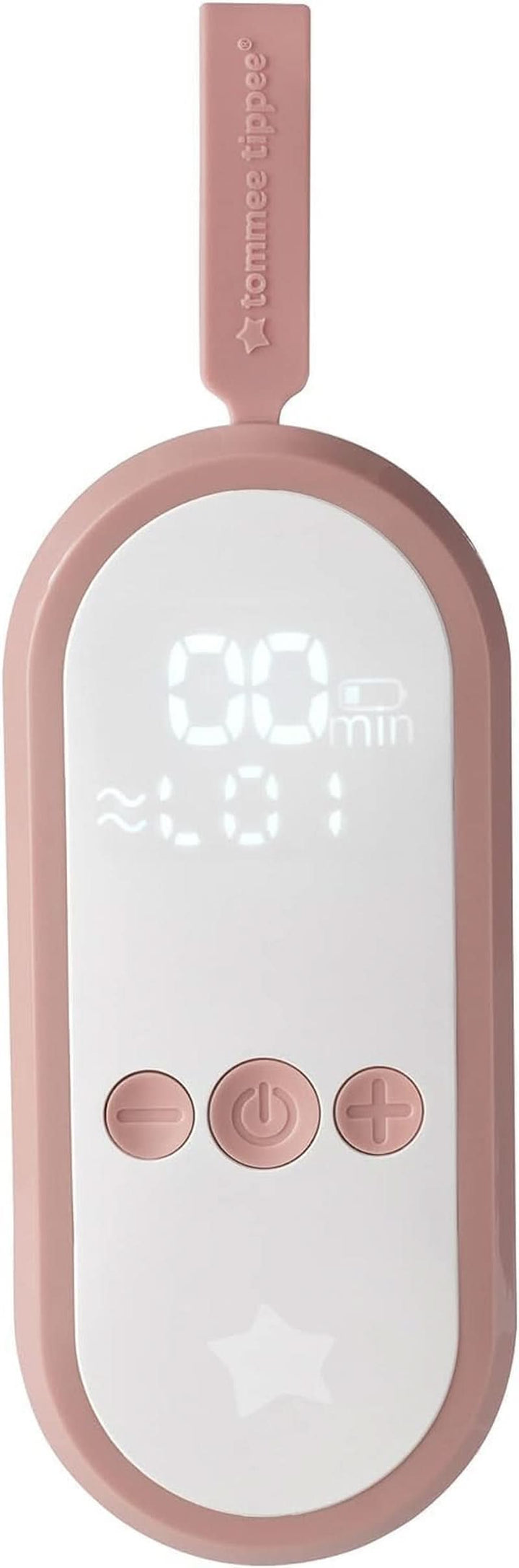 Tommee Tippee Made for Me Elektrische Einzel-Milchpumpe, Starke Saugkraft, Angenehmer, Wiederaufladbar Über USB, Leise, Tragbar, Express-Modi, Samt Babyflaschen