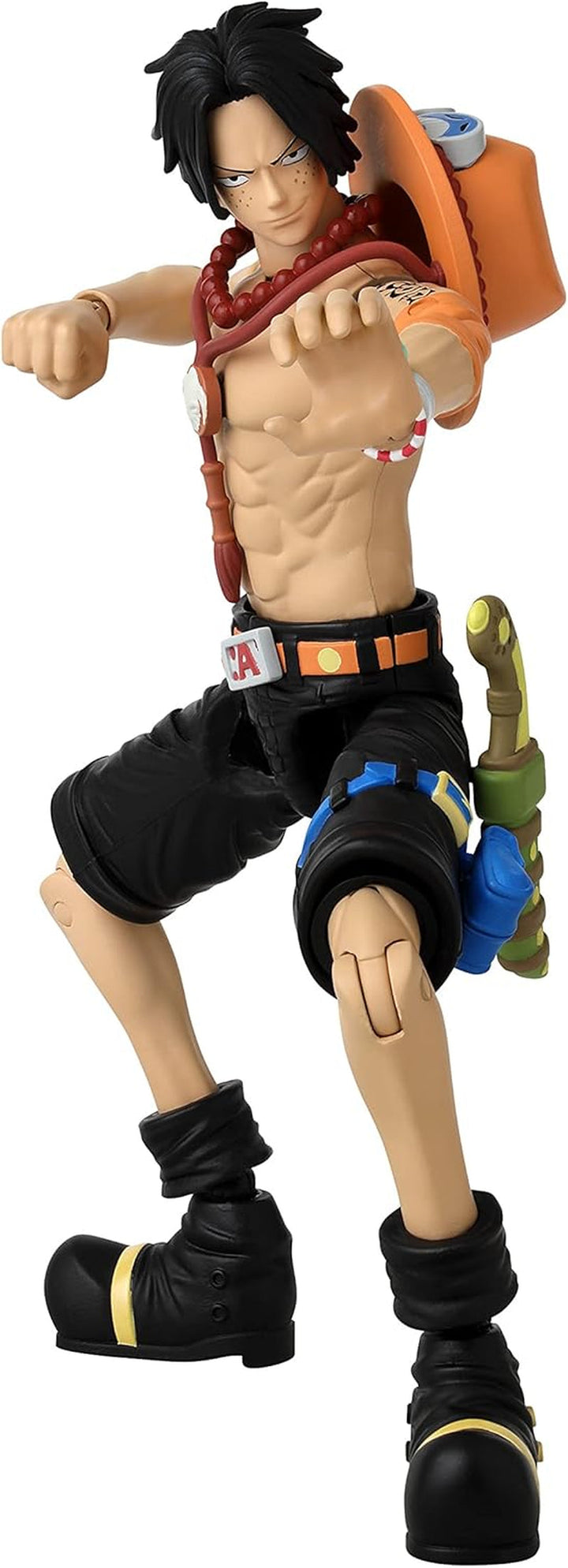 Bandai - Anime Heroes - One Piece Figure - Lorenor Zorro 17 Cm Three Sword Style - Licența oficială One Piece - Movable Manga Figure Zorro 3 Swords - Toy For Children From 4 Years - 37052