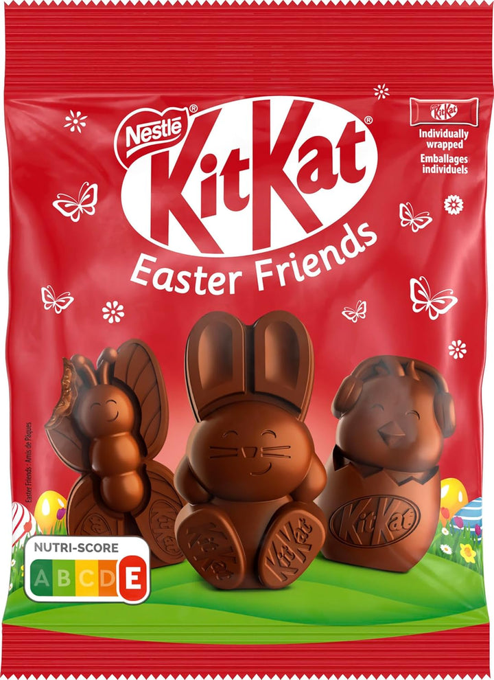 NESTLÉ  Easter Friends, Mini-Osterfiguren Aus Milchschokolade Mit Knusperstückchen, 1Er Pack (1 X 65G)