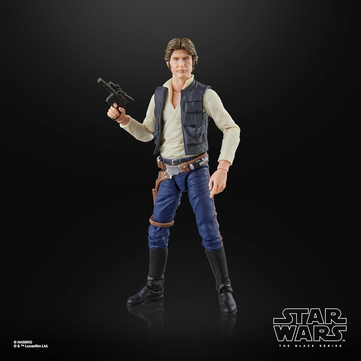 Star Wars Seria Neagră Han Solo, Star Wars: O speranță Figură de acțiune premium de colecționat (15 cm)