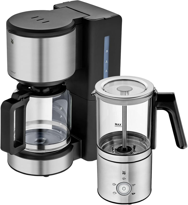 WMF WMF STELIO Aroma filtru de cafea cu ulcior de sticlă din oțel inoxidabil NOU