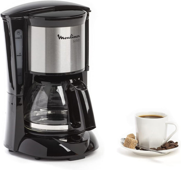 Moulinex FG150825 Subito Cafetière Filtre Ã‰lectrique, negru/oțel inoxidabil