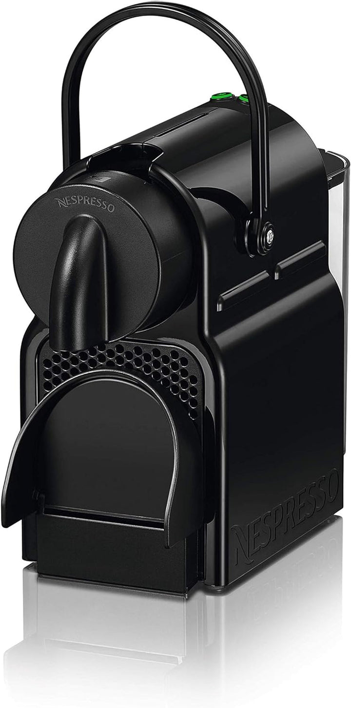 Aparat cu capsule Nespresso De'Longhi EN 80.B Inissia, Pompă de înaltă presiune și funcție de economisire a energiei, Oprire automată 9 minute, Capacitate pentru espresso și lungo, Rezervor de apă 0,7 L, Negru