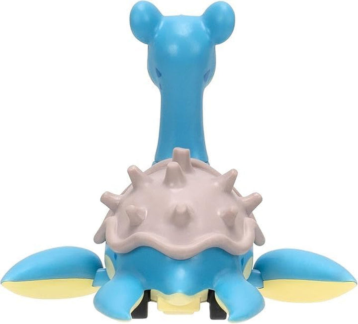 Pokémon PKW3416 - Battle Feature Figure - Lapras, Figură mobilă oficială, 11.5 cm