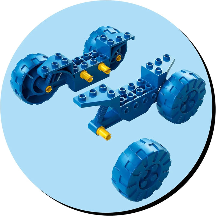 LEGO Marvel Echipa lui Spidey într-o misiune de salvare în camionul Dino, mașină de jucărie construibilă pentru supereroi, set de aventură pentru copii 4+, Spidey și super prietenii săi 11199