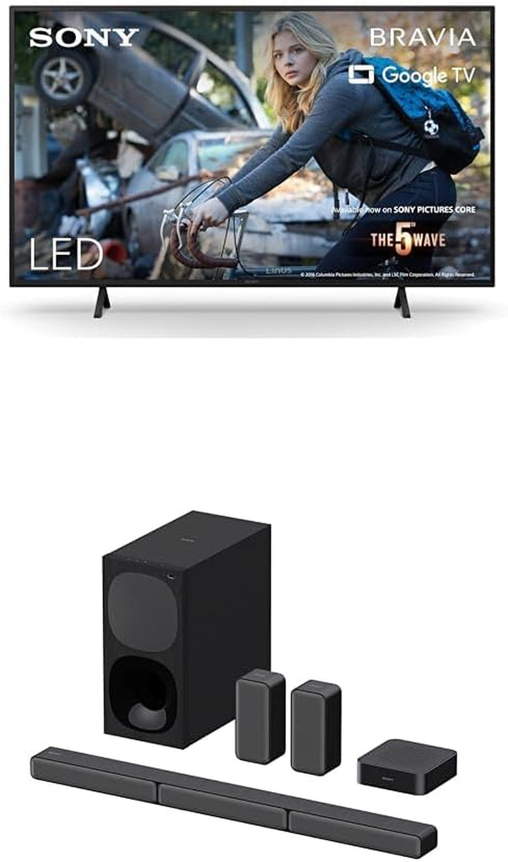 Sony BRAVIA, KD-43X80L, 43 Zoll Fernseher, LED, 4K HDR, Google TV, Smart TV, Works with Alexa, BRAVIA CORE, TRILUMINOS PRO, HDMI 2.1, Gaming-Menü Mit ALLM