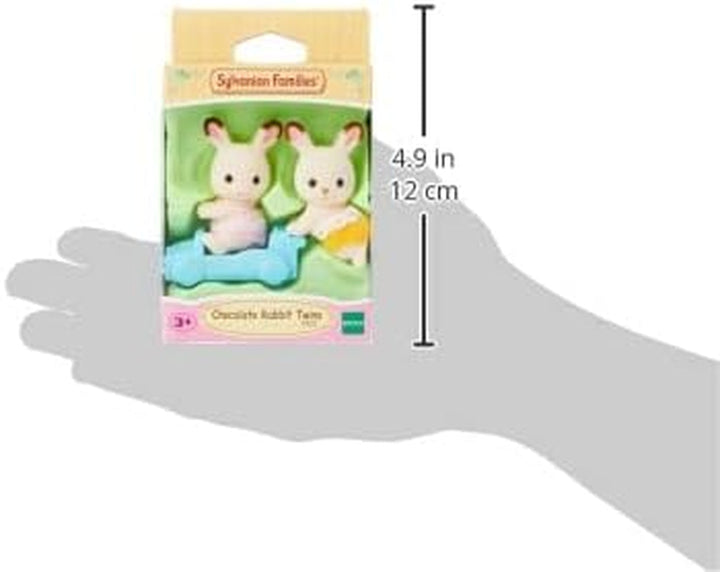Sylvanian Families L5420 Chocolate Rabbit Twins - Figuri pentru casa de păpuși