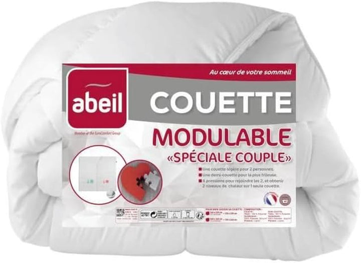 Abeil Couette Modulable Special Couple 220 X 240 Cm