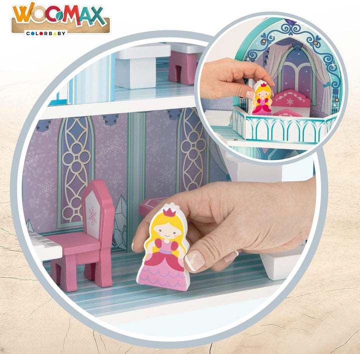 Colorbaby WOOMAX 49314 - Încuietoare din lemn 37 X 15 X 53,5 Cm +3A