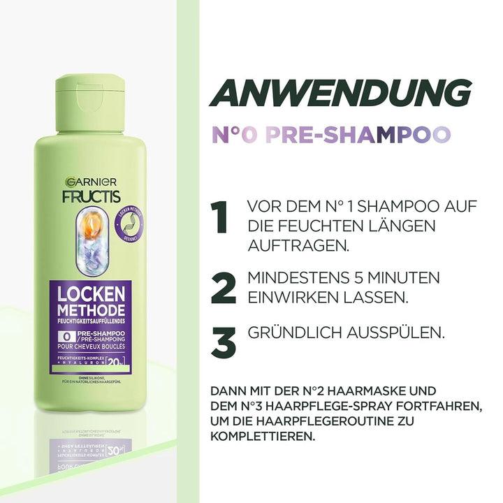 Garnier pre-șampon hidratant pentru toate tipurile de bucle, 200 ml