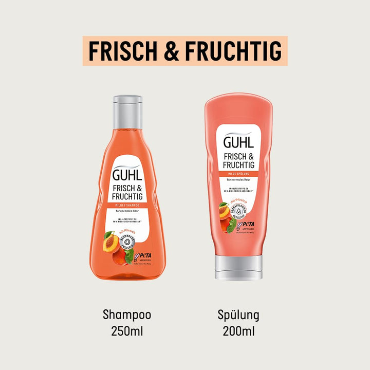 Guhl Frisch & Fruchtig Shampoo - Inhalt: 250 Ml - Haartyp: Normal