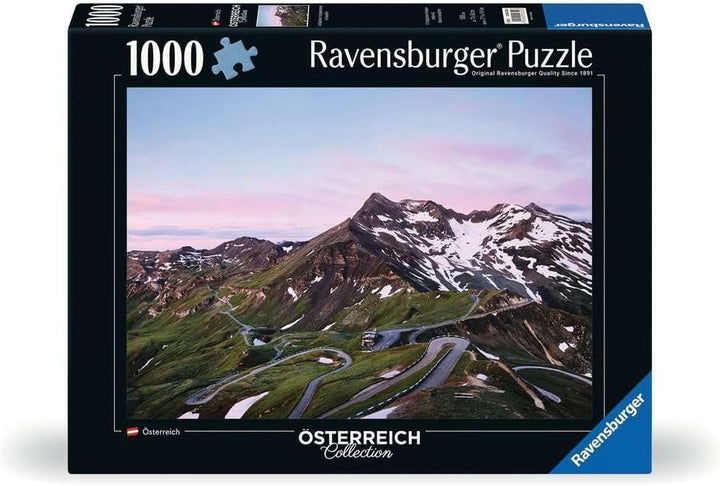 Ravensburger Puzzle 88195 88195-Großglockner Hochalpenstraße-1000 piese puzzle jigsaw pentru adulți și copii cu vârsta de 14 ani și peste