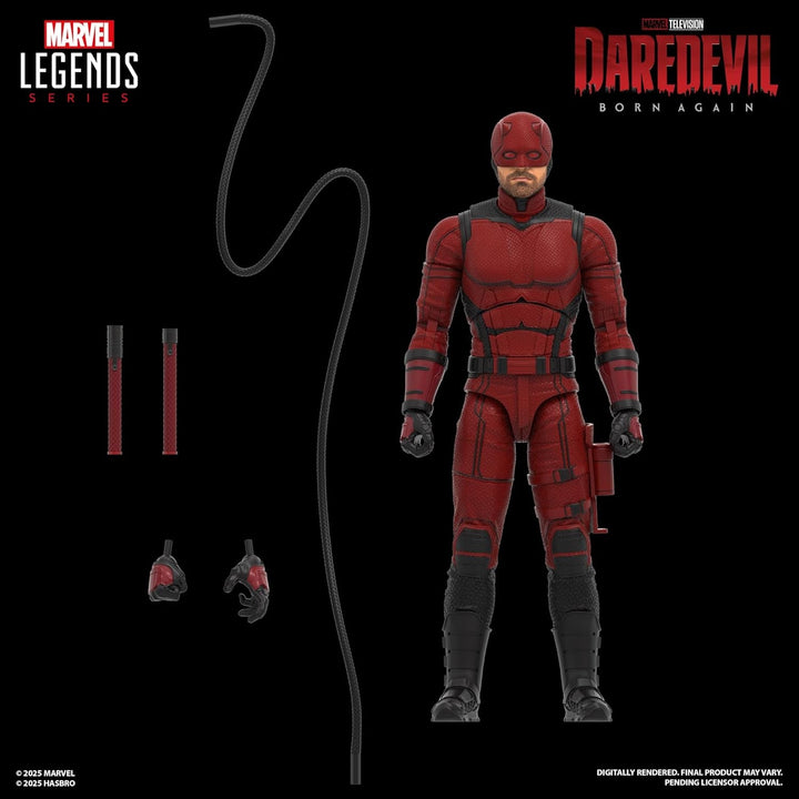 Marvel Legends Series Daredevil: Born Again Daredevil Action Figure