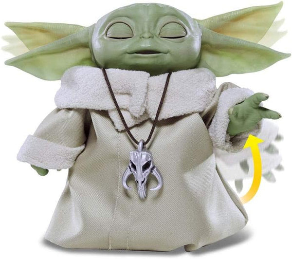 Star Wars Hasbro Gaming the Child Electronic Edition cu peste 25 de combinații de sunet și mișcare, jucăria Mandalorian