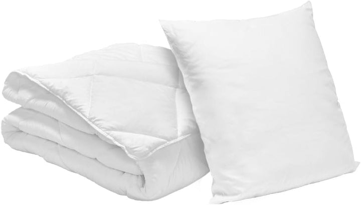 Bleu Calin Pack plapuma 1 persoană 140X200 Cm + 1 pernă 60X60 Cm, 95° lavabil