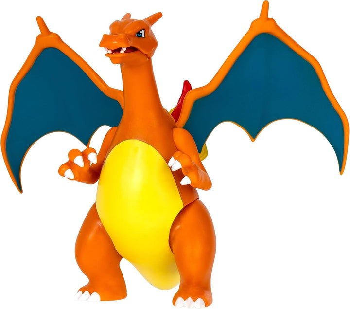 Pokémon PKW3459 - Battle Figure Pack - Glurak & Pikachu, Glurak mobil cu Pikachu