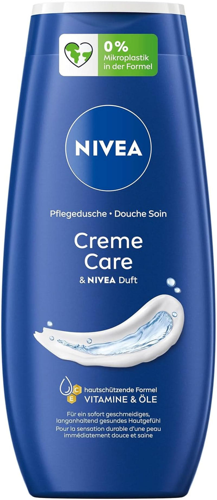 NIVEA Creme Care, gel de duș cu vitamine și uleiuri esențiale, 250 ml