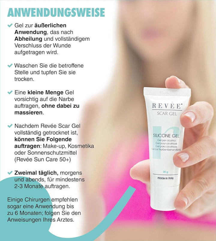 Revée Scar Gel, Gel topic pentru cicatrici