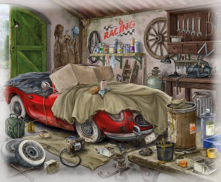 Ravensburger EXIT Puzzle - The Ghostly Manor House - 6X puzzle de 99 de piese pentru adulți și copii iubitori de puzzle cu vârsta de 10 ani și peste