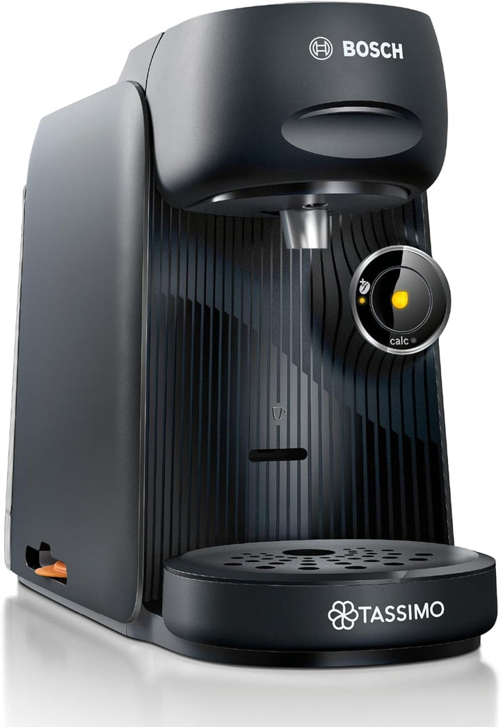Bosch Tassimo Finesse Friendly mașină de capsule TAS162E, 70 de băuturi, cafea mai intensă la apăsarea unui buton, deconectare automată, durabilă, perfect dozată, 1400 W, negru / negru
