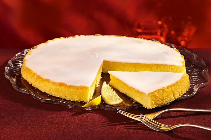 RUF Tarte Au Citron, Backmischung Für Einen Schnellen Zitronen-Kuchen Französischer Art, Mit Fruchtiger Zitronen-Glasur