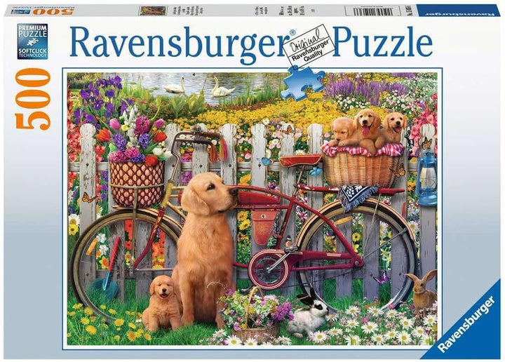 Ravensburger Puzzle 12000209 - Ausflug Ins Grüne - puzzle jigsaw de 500 de piese pentru adulți și copii de peste 12 ani,