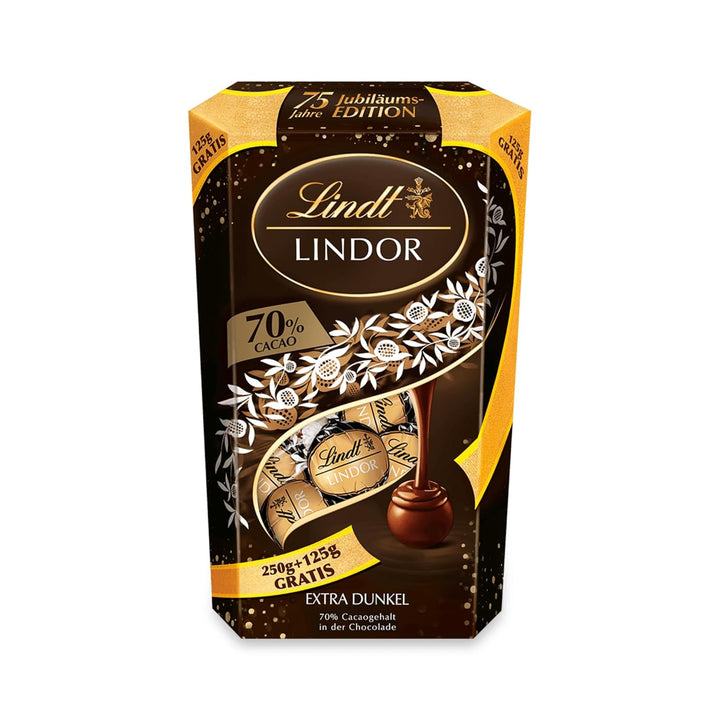 Lindt Schokolade LINDOR Kugeln Cheesecake | 137 G Beutel | Vollmilchschokolade Mit Zartschmelzender Cheesecake-Füllung | Pralinen-Geschenk | Schokoladen-Geschenk | LINDOR 75 Jahre